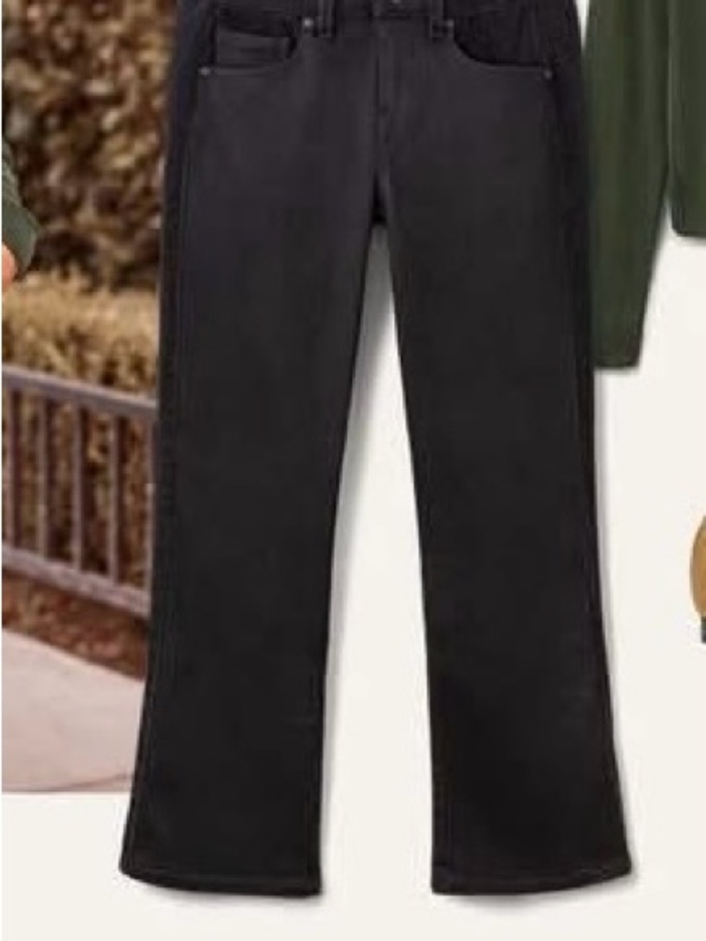 CAbi Tuxedo Kick Back Flare Jeans